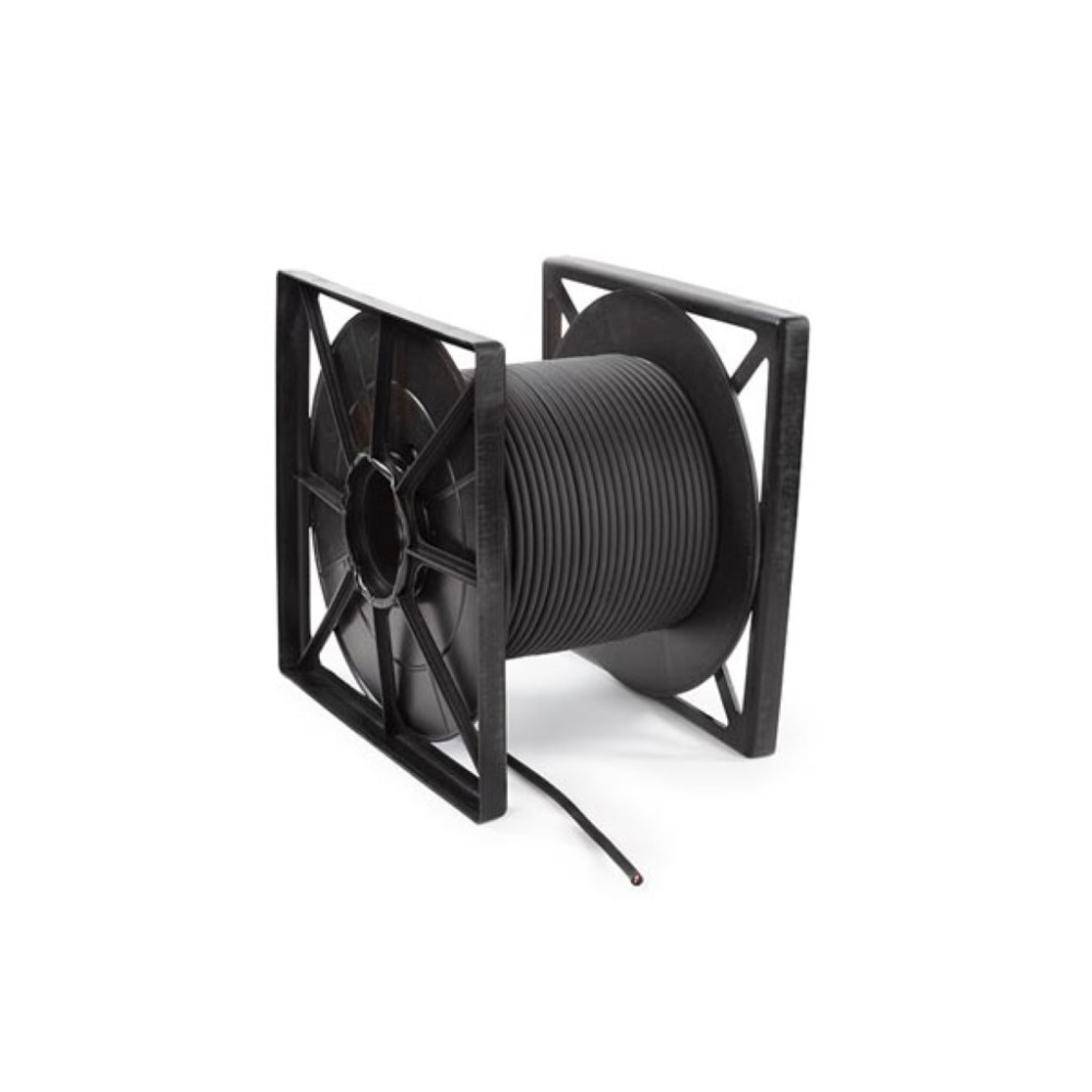 CÂBLE OFC POUR MICROPHONE - DOUBLE GAINE - NOIR - 100 m