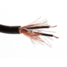 CÂBLE OFC POUR MICROPHONE - DOUBLE GAINE - NOIR - 100 m
