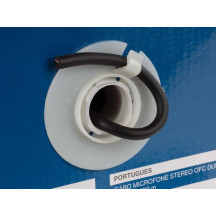 CÂBLE OFC POUR MICROPHONE - DOUBLE GAINE - NOIR - 100 m