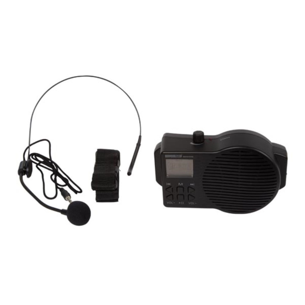 AMPLIFICATEUR DE VOIX PORTABLE AVEC USB/SD ET RADIO FM
