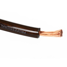 CÂBLE D'ALIMENTATION - NOIR TRANSPARENT - 100 m