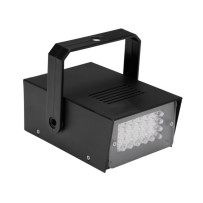 MINI STROBOSCOPE À LED BLANCHES - 24 LED - SUR  PILES