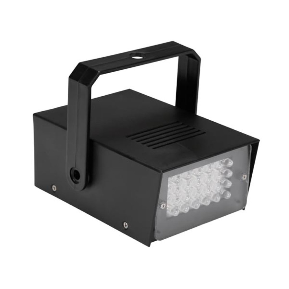 MINI STROBOSCOPE À LED BLANCHES - 24 LED - SUR  PILES
