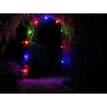 Guirlande lumineuse LED festive - 20 douilles E27 - sans ampoules - 10 m
