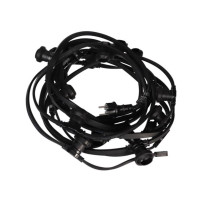 Guirlande lumineuse LED festive - 50 douilles E27 - sans ampoules - 25 m