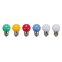 AMPOULES LED MULTICOLORES - 10 pcs