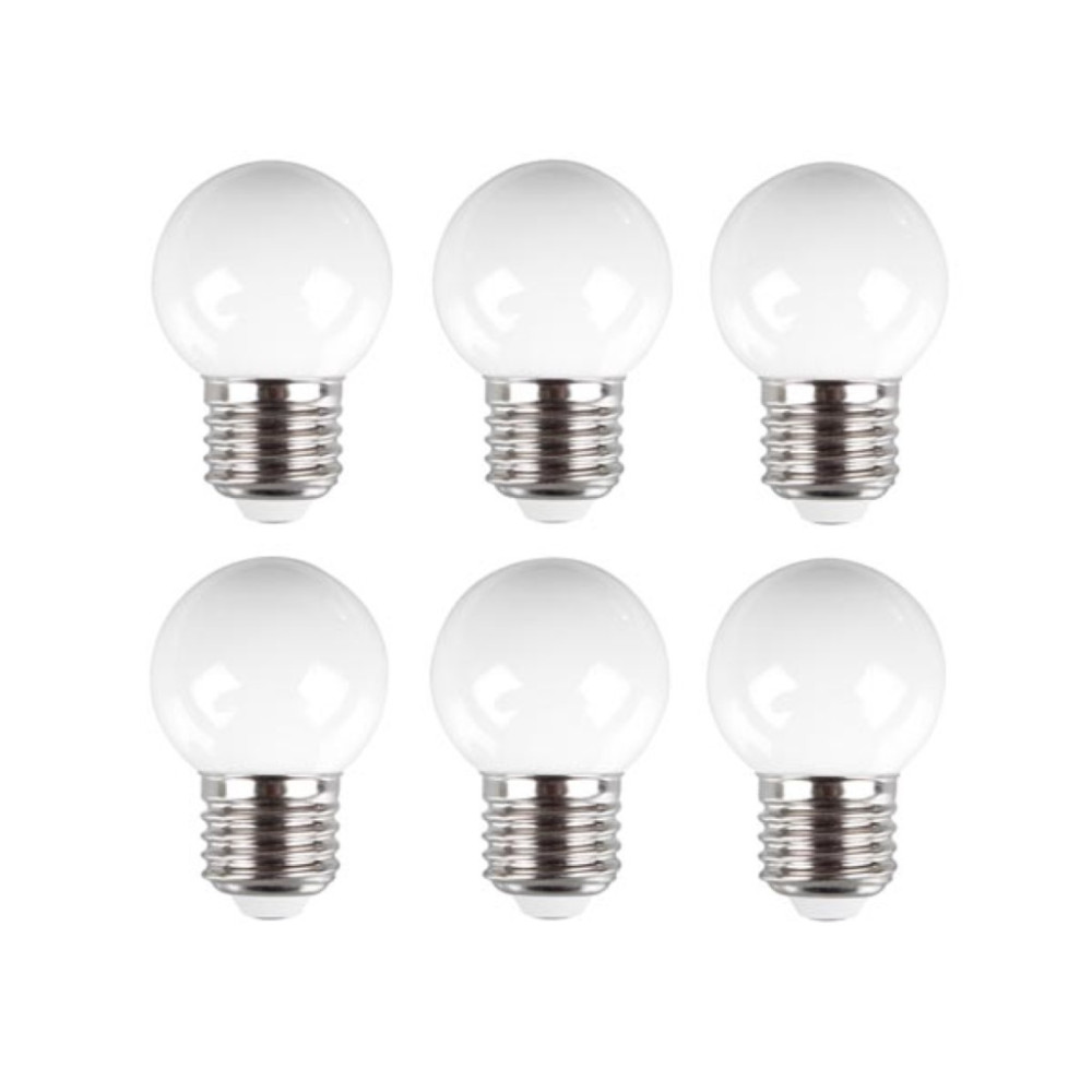 AMPOULES LED BLANC CHAUD - 10 pcs