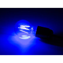 JEU D'AMPOULES À FILAMENT LED - A60 - VERRE COLORÉ - 4 pcs - ROUGE - VERT - BLEU - ORANGE