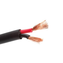 CÂBLE HAUT-PARLEUR - NOIR - 2 x 2.50 mm² - 100 m