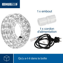 Flexible lumineux à LED - 9 m - blanc froid