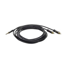 Câble de connexion audio de 3.5 mm vers 2 x RCA - 1.5 m