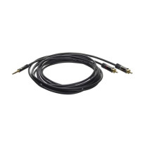 Câble de connexion audio de 3.5 mm vers 2 x RCA - 1.5 m