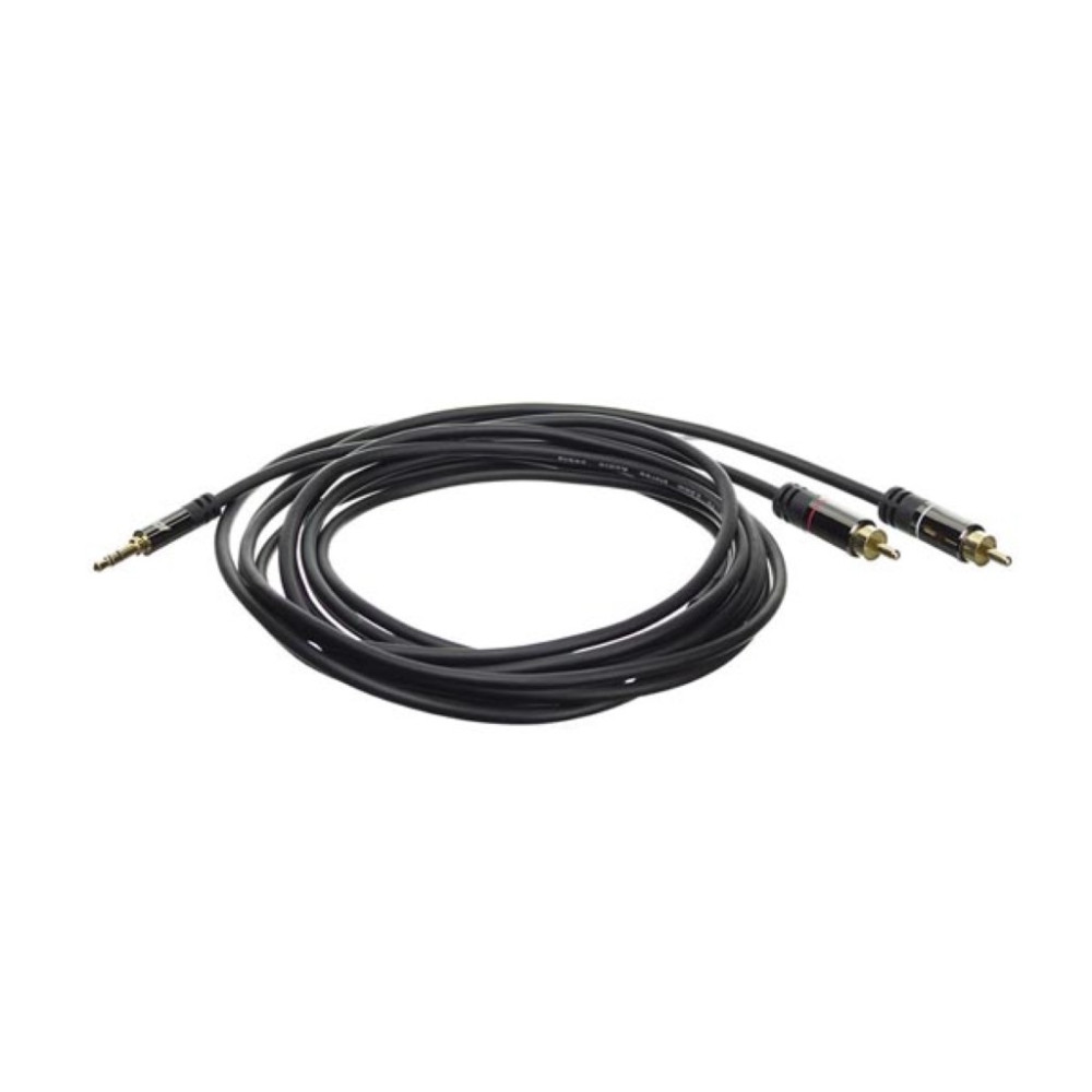 Câble de connexion audio de 3.5 mm vers 2 x RCA - 1.5 m