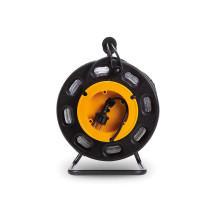 Tambour de corde lumineux LED - 30 m - blanc froid - éclairage de sécurité pour professionnels