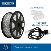 Flexible lumineux à LED - 45 m - blanc froid