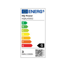 Flexible lumineux à LED - 45 m - blanc chaud