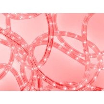 Flexible lumineux à LED - 45 m - rouge