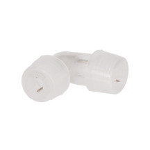 Connecteur en forme de "l" pour flexibles lumineux et flexibles lumineux à LED - 1 pc