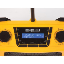 Robuste - Radio de chantier - DAB/DAB+/FM - 2 x 2,5 W