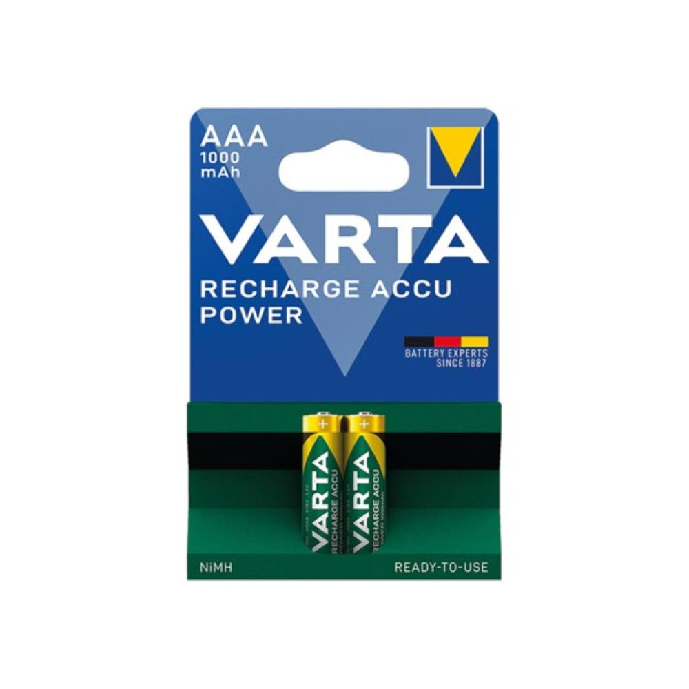 ACCU NiMH HR03 MICRO VARTA 05703.301.402 1.2 V 1000 mAh - 2 pcs/blister