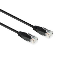 Câble réseau CAT6 U/UTP, cuivre, 5m, noir