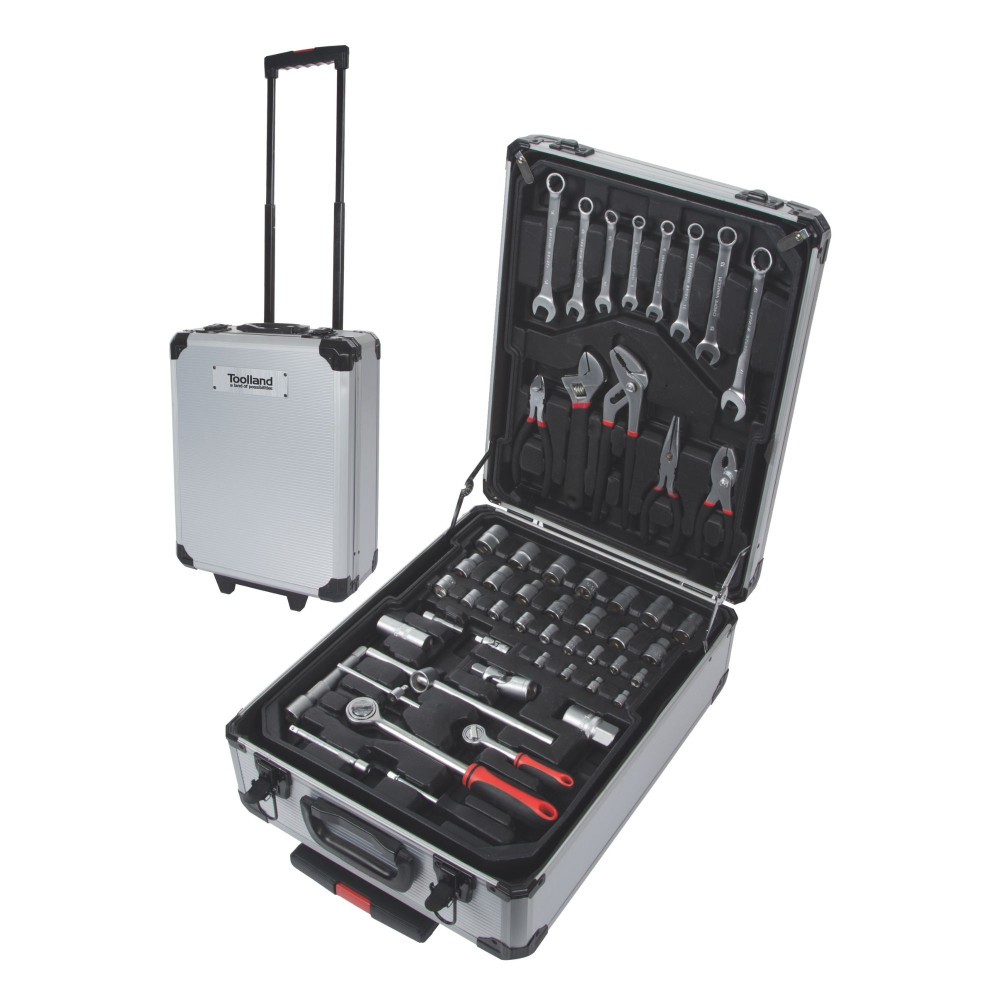 VALISE À OUTILS EN ALUMINIUM 260 pcs