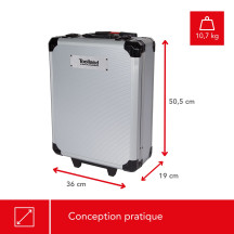 VALISE À OUTILS EN ALUMINIUM 260 pcs