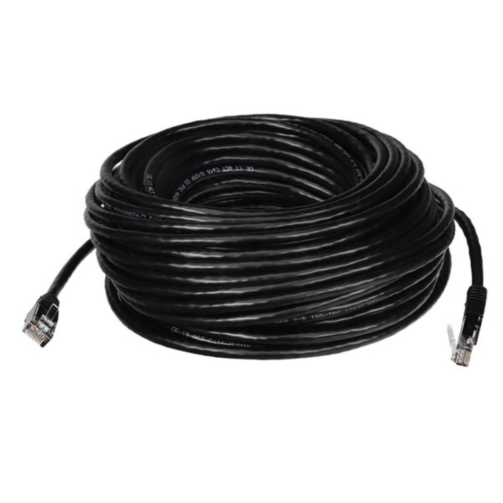 CÂBLE UTP - CAT 5E - CONNECTEUR 8P8C / 20m / black / m-m