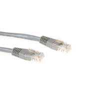 Câble réseau CAT5e U/UTP, CCA, 1.5m, gris