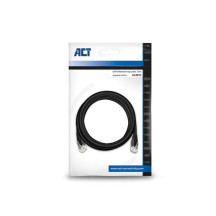 Câble réseau CAT6 U/UTP, cuivre, 15m, noir