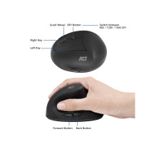 Souris ergonomique sans fil - 1600 DPI