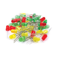 JEU DE LED - 80 pcs - 2 TAILLES - 3 COULEURS
