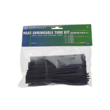 Lot de gaines thermoretractables - 40 pcs - noir