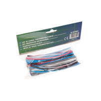 Lot de gaines thermoretractables - 40 pcs - multicolore