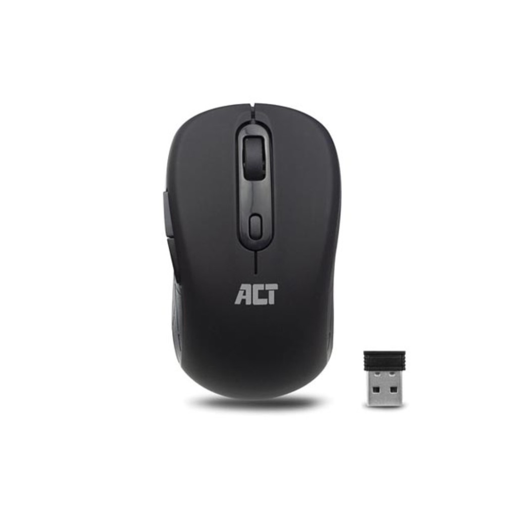 Souris sans fil noire 1000/1200/1600 dpi