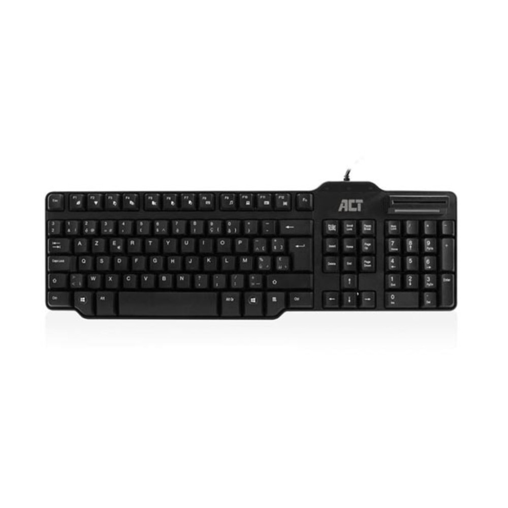 Clavier Azerty/Belgium lay-out USB smart card eID Reader