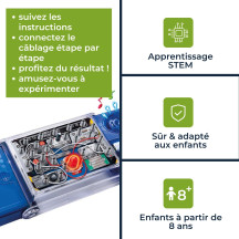 Kit de projets électroniques - 8 expériences - LED & musique
