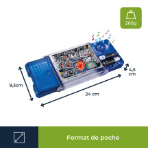 Kit de projets électroniques - 8 expériences - LED & musique