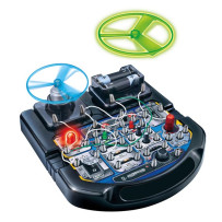 Kit de projets électroniques - 19 expériences - LED, ventilateur et son