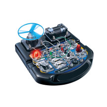 Kit de projets électroniques - 19 expériences - LED, ventilateur et son