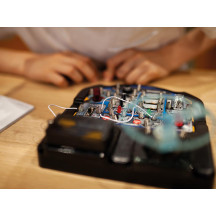 Kit de projets électroniques - 19 expériences - LED, ventilateur et son