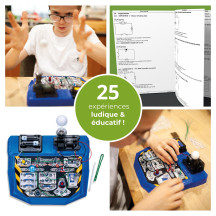 Kit de projets électroniques - 25 expériences - circuits amusants