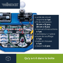 Kit de projets électroniques - 25 expériences - circuits amusants