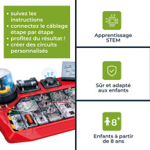 Kit de projets électroniques - 50 expériences - circuit lab