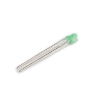Lampe LED standard de 3 mm, lumière verte diffuse