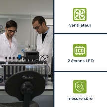 ALIMENTATION DE LABORATOIRE DC 0-30 VCC 0-5 A MAX / AVEC DOUBLE AFFICHEUR LED