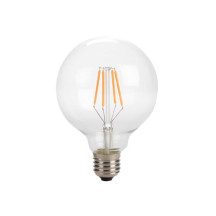 AMPOULE À FILAMENT LED - STYLE RÉTRO - G95 - 4 W - E27 - BLANC CHAUD INTENSE