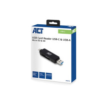 Lecteur de cartes SD et Micro SD USB 3.2 Gen1, connecteur USB-C et Type-A