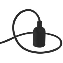 LUMINAIRE DESIGN À SUSPENSION EN CORDAGE - NOIR