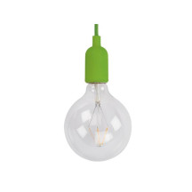 LUMINAIRE DESIGN À SUSPENSION EN CORDAGE - VERT